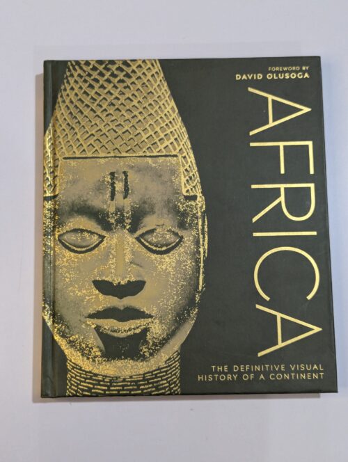 DK Africa book cover — Africa The Definitive Visual History of a Continent — stunning illustrated journey through African history and culture