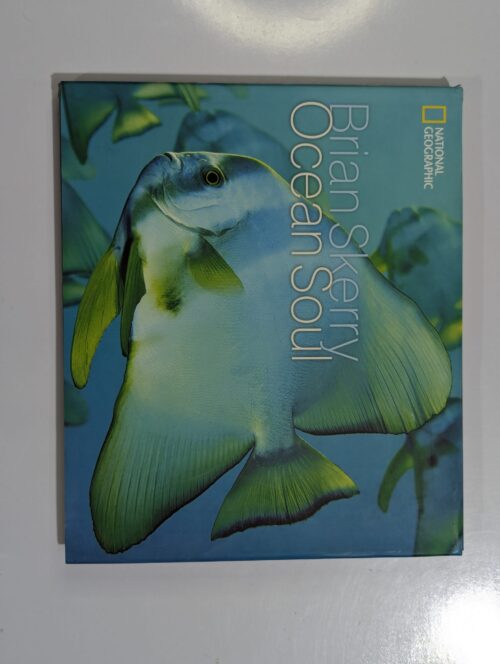 National Geographic book cover — Ocean Soul by underwater photographer Brian Skerry — breathtaking marine wildlife photography and ocean conservation stories