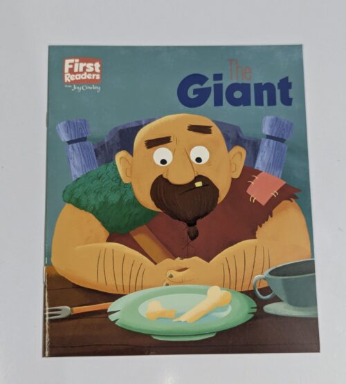 Joy Cowley beginner reading book cover — First Readers The Giant — learn to read story for preschoolers and kindergartners