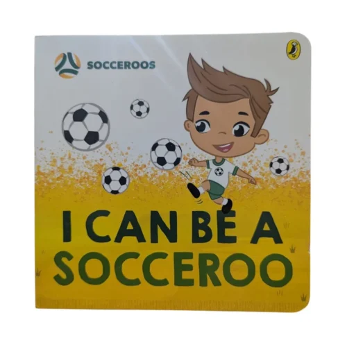 I Can Be a Socceroo is an inspiring, action‑packed picture book that lets young football fans dream of playing for Australia’s Socceroos.