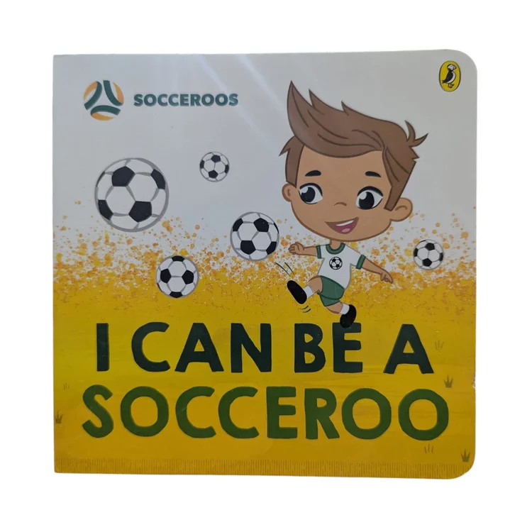 I Can Be a Socceroo is an inspiring, action‑packed picture book that lets young football fans dream of playing for Australia’s Socceroos.