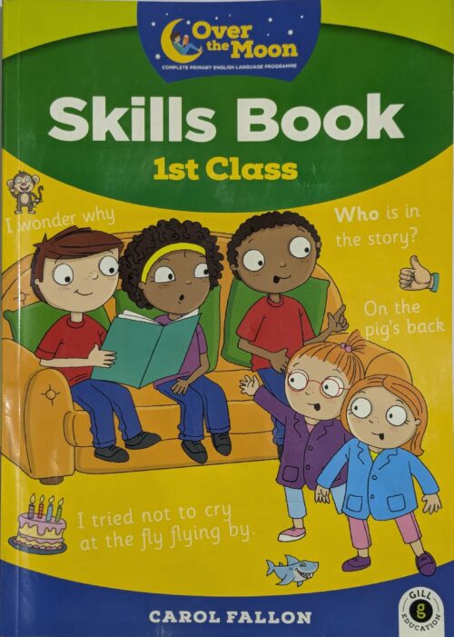 Skills Book 1st Class I Wonder Why cover — literacy and reading skills book for first class students with stories and phonics practice