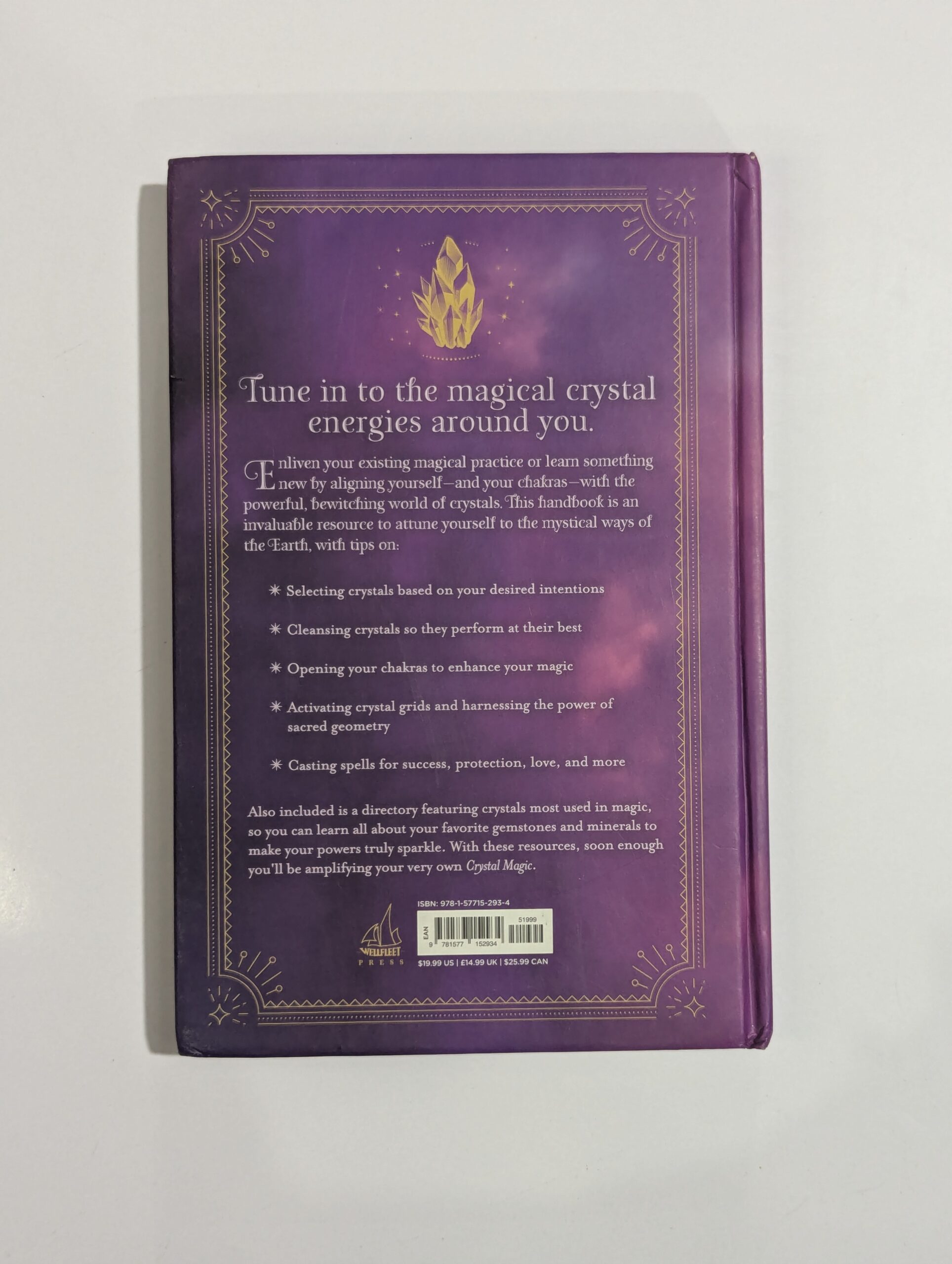 Aurora Kane crystal book — Crystal Magic — learn to harness crystal energy for healing and manifestation