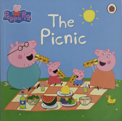 Peppa Pig The Picnic, Peppa Pig book, picnic adventure for kids, Peppa and family, fun picture book, Peppa Pig fans ages 2–5, outdoor picnic story