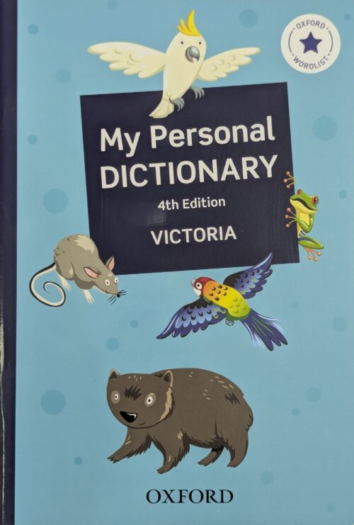 My Personal Dictionary 4th Edition Oxford — vocabulary and spelling book for kids with personalised word bank
