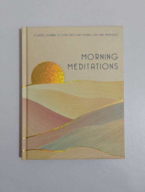 Morning Meditations: A Guided Journal to Start Each Day Feeling Calm and Energized book cover from Rock Point