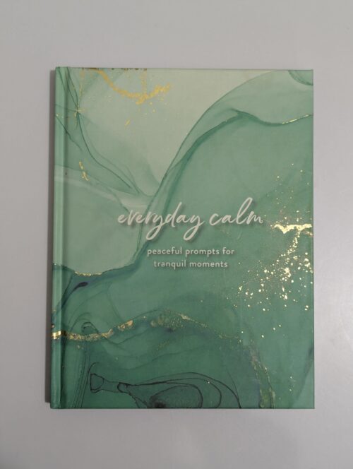 Everyday Calm: Peaceful Prompts for Tranquil Moments book cover, a guided journal from Rock Point's Everyday Inspiration Journals series
